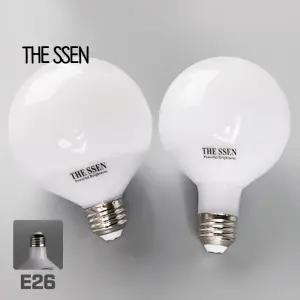 더쎈 LED 볼전구 램프 12W 일반 롱 6500K 3000K