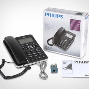 dm 필립스 발신자표시 유선전화기 블랙 가정용전화기