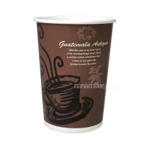 종이컵 13온스 초코 인쇄 테이크아웃컵 일회용 1000개 / 한박스