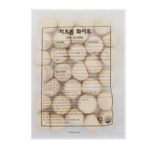 치즈볼 화이트 900g(30gx30개입) / 진우식품