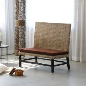 사라방드 라탄 몬트 2인용 벤치소파 B타입 벤치의자