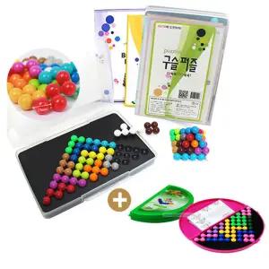 구슬퍼즐 신형삼각 초급 중급 고급 책자포함 펜토미노 교구
