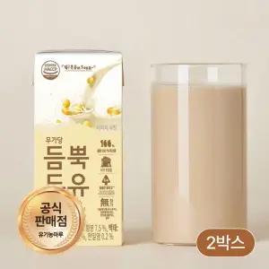 NON-GMO 무첨가 듬뿍두유 190ml x 32팩 무가당 임산부