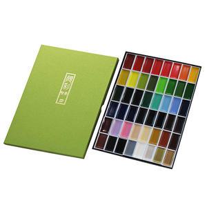 지그 쿠레타케 안채탐미 고체물감 48색