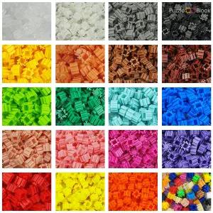 디폼블럭 10mm 퍼즐블럭 리필용 300개