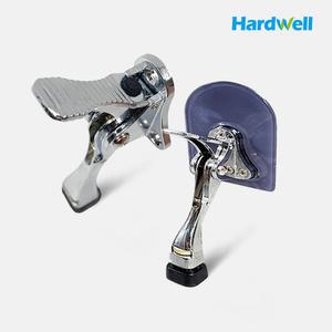 하드웰 현관문 문닫힘방지 페달 원터치 도어 스토퍼 타공 무타공 말발굽