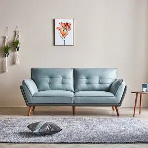 이홈데코 타냐 3인용 에어레더 소파