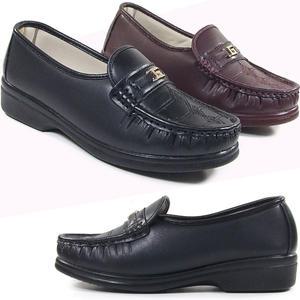 [뮤즈몰] 큐릭스 / 발편한 여성 효도화 단화 로퍼 컴포트화 정장 통굽 구두 엄마 할머니 효도 신발