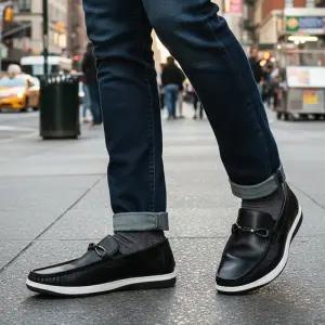 [한정판매] MD-S26 탄비죠 소가죽 남성구두 정장화 로퍼 키높이 면접 예식구두