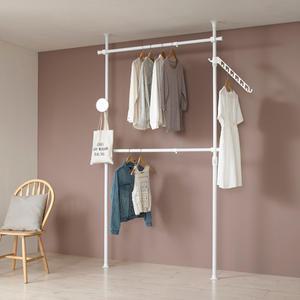 왕자행거 네오스페이스 와이드 2단 조절 행거 38mm