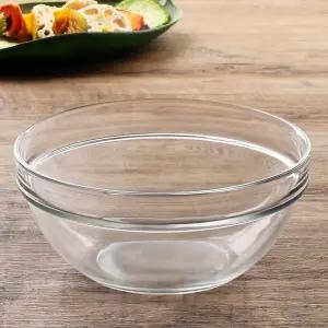 엠필러블 유리볼 7호 샐러드 소스 빙수 아이스크림 디저트 화채 요거트 시리얼 볼 그릇
