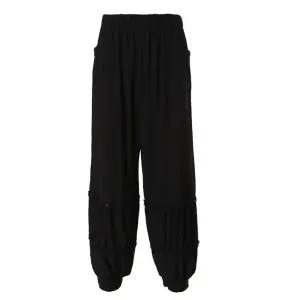 [롯데백화점]몬테밀라노 자수주름 배기바지 MK106P2120