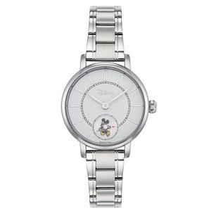 디즈니 미키마우스 무빙초침 여성 메탈시계 D12132MWW