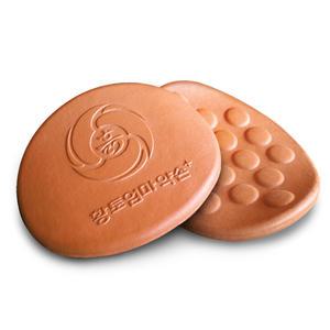 [황토엄마약손찜질기-적토] 굽지않은 생황토-친환경 찜질기/전자파걱정 NO! /전자렌지에 3분이면 OK!