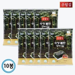 수정김 수정불판구이 전장김 25gx10봉