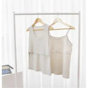 [보리보리/보리맘]여름 수유 나시 코튼 수유복 숨김 수유구 민소매 ta