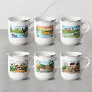 빌레로이앤보흐 디자인나이프 머그6종세트