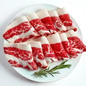 [품질보장] 1++(9) 한우 차돌박이 200g 구이 투뿔한우