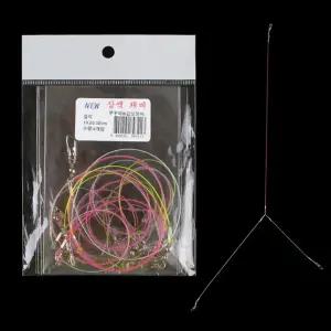 쭈꾸미 갑오징어 삼색 삼각 가지 채비 쭈갑채비 4개입