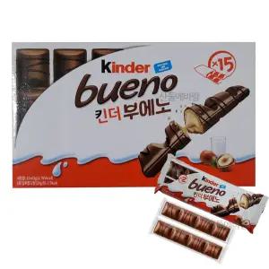 킨더부에노 43g X 15봉 킨더초콜릿 초콜릿바