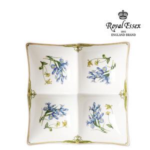 그린코리아 본차이나 버킹엄가든 4절사라 도자기 나눔접시 플레