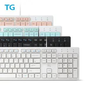TG-K500U 유선키보드 멀티미디어 12Key USB타입 +키스킨 4칼라