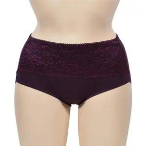 [오노마] ONM 복부레이스 여성스런 맥시팬티 통기성 부드러운착용감 (S8649542)