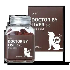 닥터바이 리버 강아지 간 영양제 황달 구토 항산화 밀크시슬 보조제