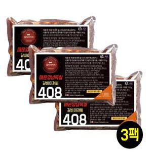 갈비아저씨 돼지갈비 맛 양념목살 매운목살 300그램 3팩