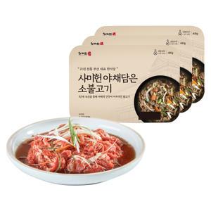 사미헌 야채불고기, 400g, 3개