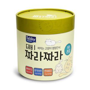 테비 짜라짜라 새우참치연어 3종혼합 10g x120p 짜먹는 고양이간식