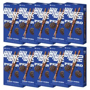 롯데웰푸드 빼빼로 초코쿠키, 37g, 10개
