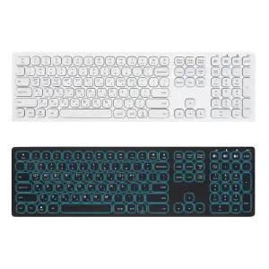 엔보우 블루투스 무선키보드 4채널 멀티페어링 백라이트 N패드 맥스