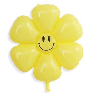 마카롱 스마일 꽃풍선 (소)