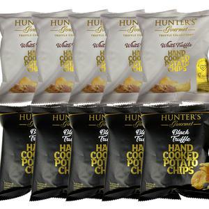 헌터스 트러플감자칩 블랙5+화이트5 믹스 10개 1박스