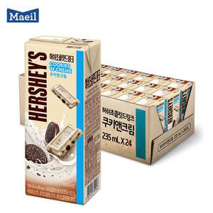 허쉬초콜릿드링크 235ml 쿠키앤크림x24팩