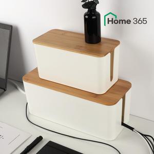 홈365 멀티탭 정리함 콘센트 케이블 전선 정리 선정리 가리개 덮개