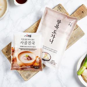 팔복 도가니탕 A,B세트 (진국+도가니팩)