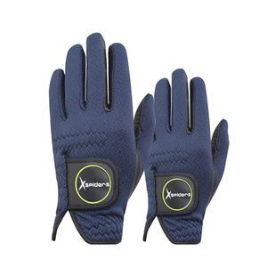 X스파이더스 겨울용 골프장갑 양손 블루, 22호, 2개입, 1개