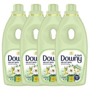[다우니] 생화 향기 컬렉션 프리지아 앤 페어 1L x 4개