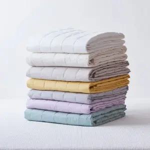 스카치 60수 고밀도 워싱면 고정밴딩 침대패드 슈퍼싱글 퀸 킹 색상선택