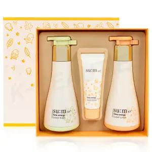 숨37 타임 에너지 스위트 2종 기획 세트 (워시+로션+크림 40ml 내장)