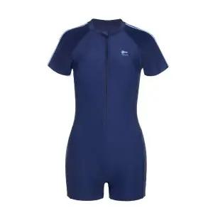 [대구백화점] [레노마수영복]여성 3부 내장캡 반팔 실내수영복(LS2D872)