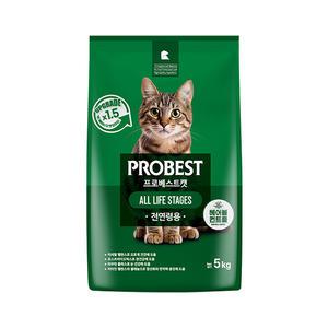 프로베스트 캣 헤어볼 전연령, 5kg, 1개