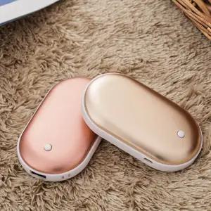 focus 충전식 페블손난로(양면발열 5200mah) 보조배터리겸용  핸디워머