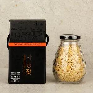 [오초록][코리안 파인] 고소한 축령산 가평잣 세트5호 (병 200g)
