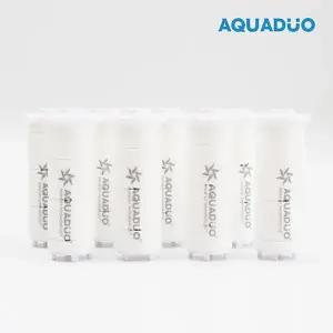 아쿠아듀오 SF-1000 싱크대 핸디 자바라형 녹물필터 8개 SET