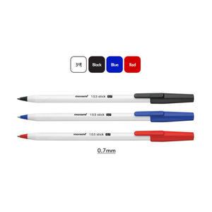 모나미 153스틱 (0.7) 153 스틱 볼펜 0.7mm