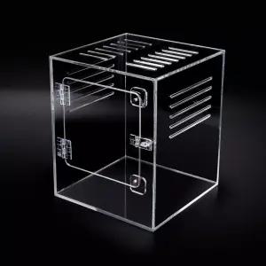 아크릴 투명 파충류 사육장 도마뱀