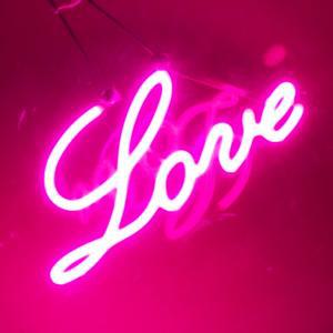 레터링 에디슨램프 5w 핑크색 LOVE 러브 / 필라멘트전구 e26led전구